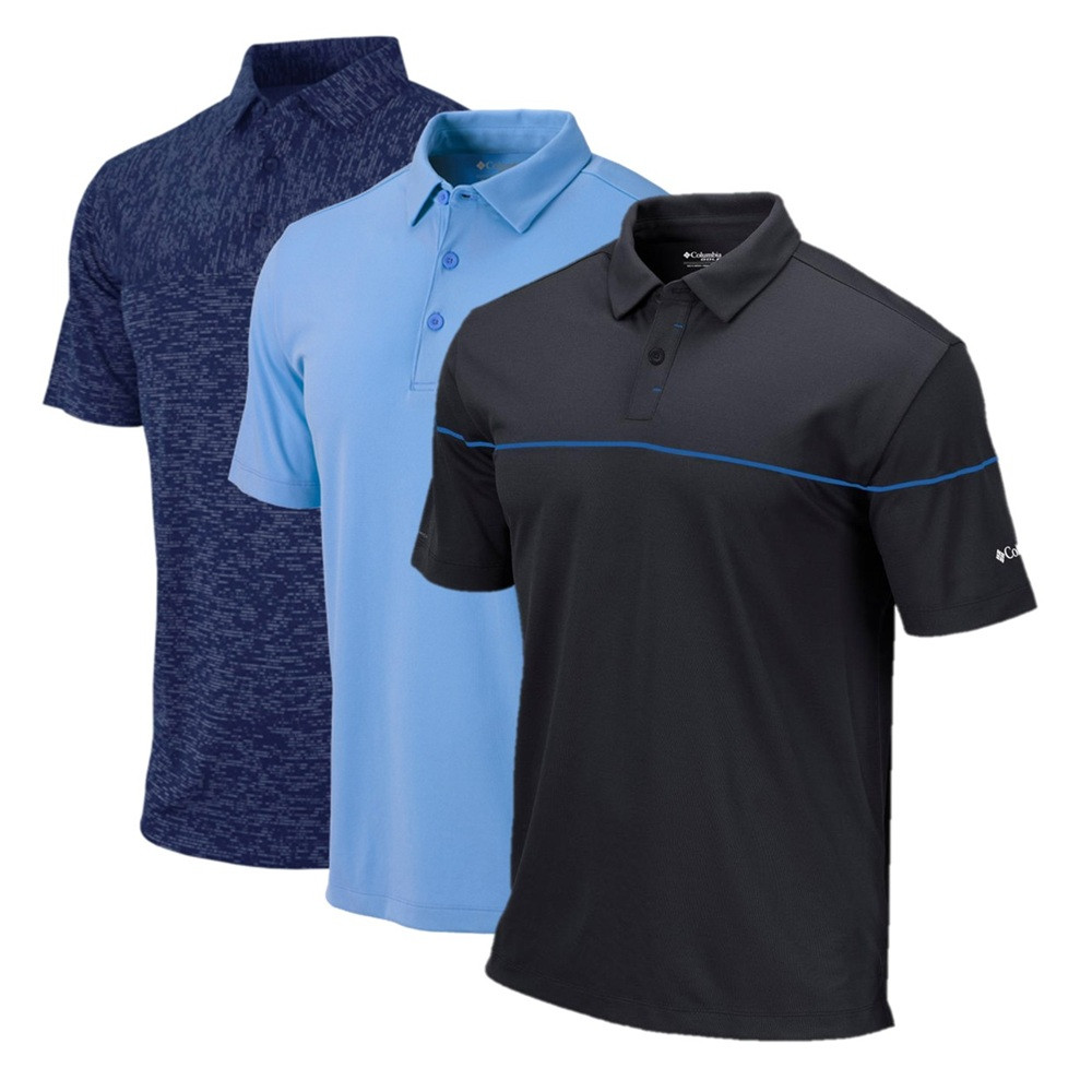 Columbia Assorted Polo 3 Pack - Maple Hill Golf